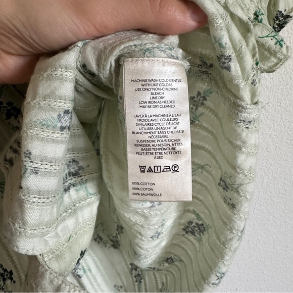 Pilcro anthropologie the keira collard floral blouse - Picture 6 of 7